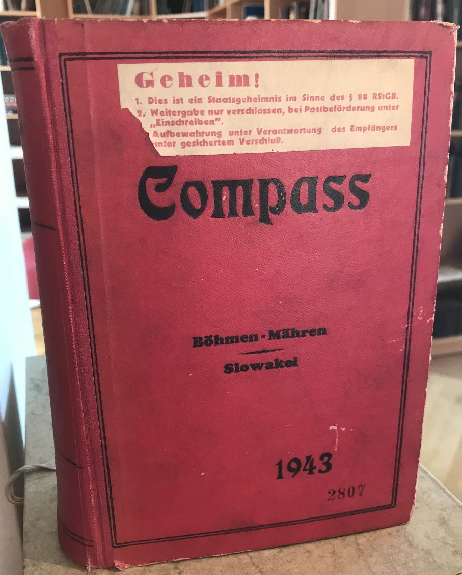  - Compass. Finanzielles Jahrbuch. Bhmen und Mhren (UND) Slowakei. - 76. Jahrgang..