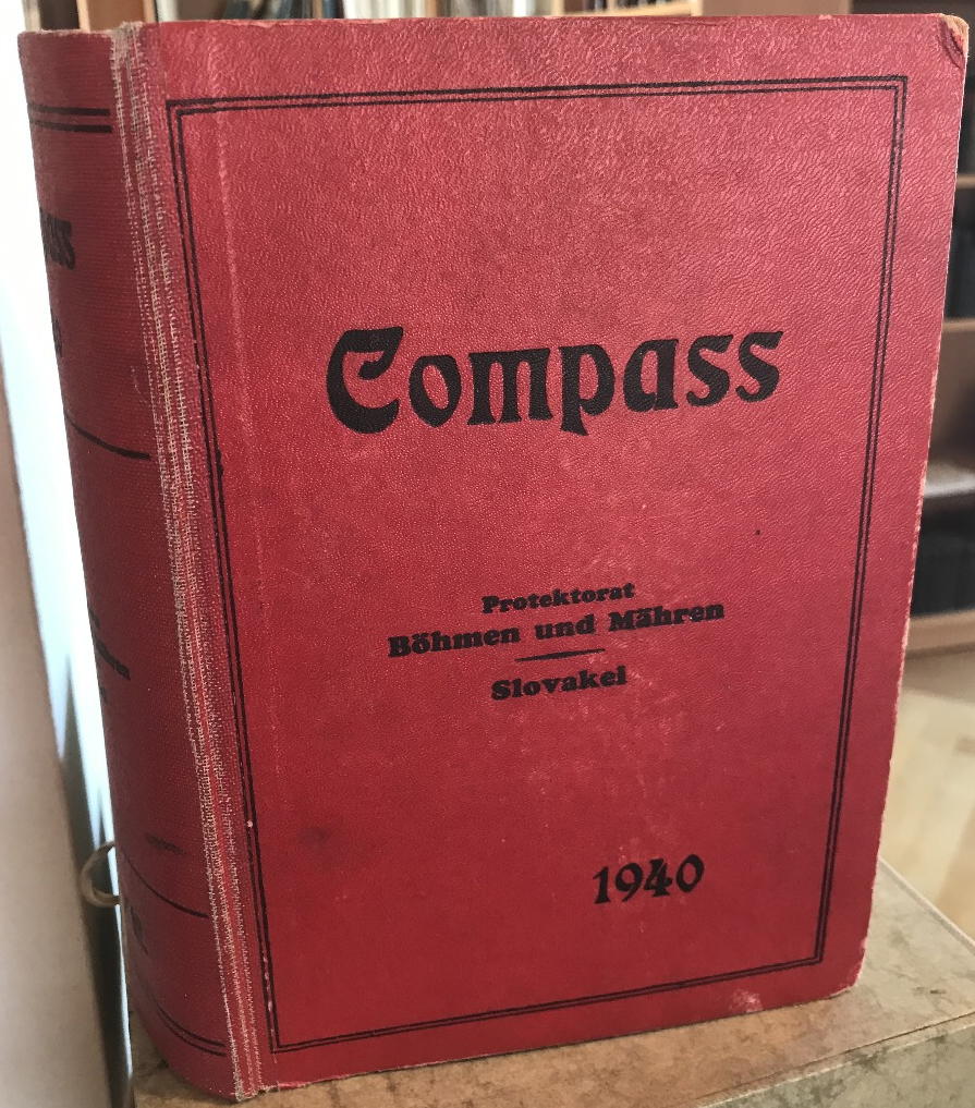  - Compass. Finanzielles Jahrbuch.  Bhmen und Mhren (UND) Slowakei. - 73. Jahrgang..