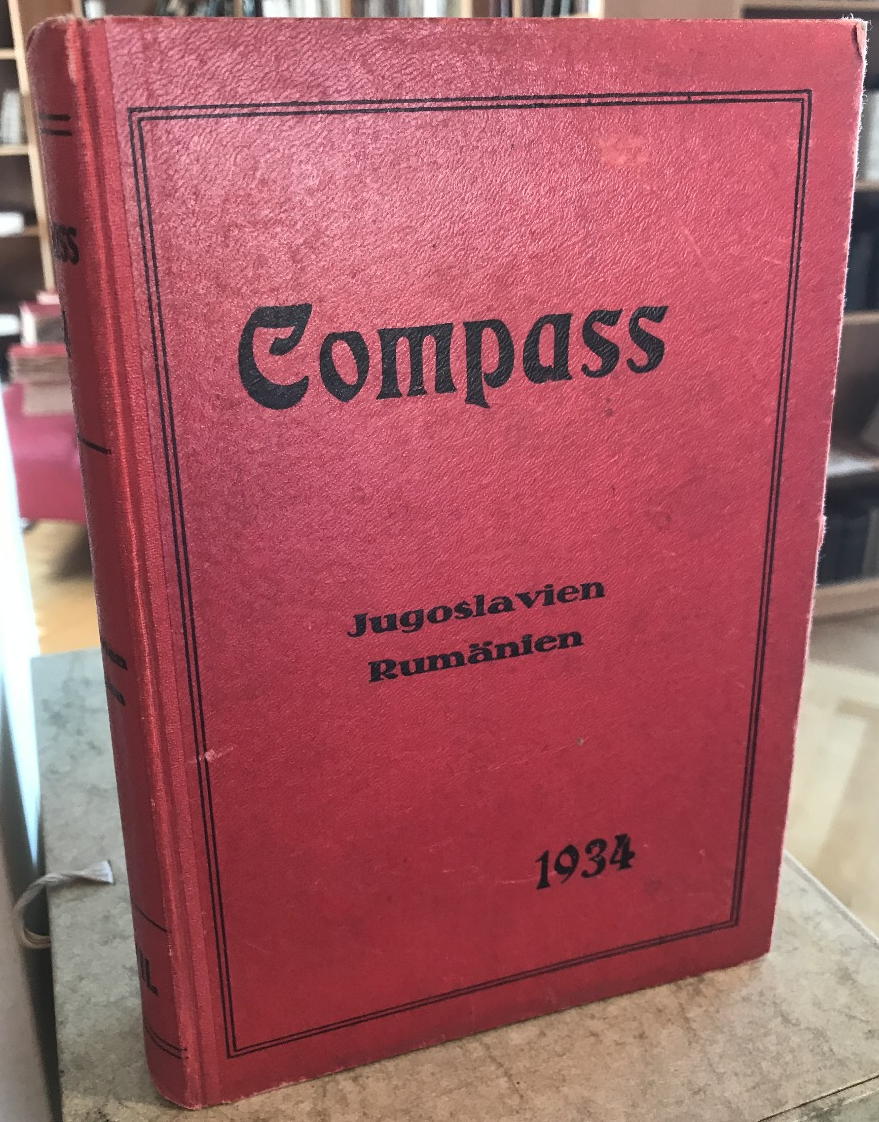  - Compass. Finanzielles Jahrbuch. 1934. Rumnien (UND) Jugoslawien. - 67. Jahrgang..
